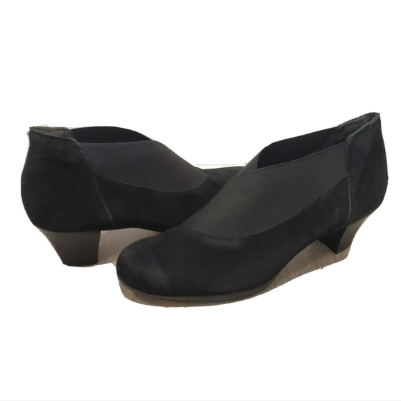 NEW Munro Francee Fashion Booties Black Suede - Picture 1 of 7